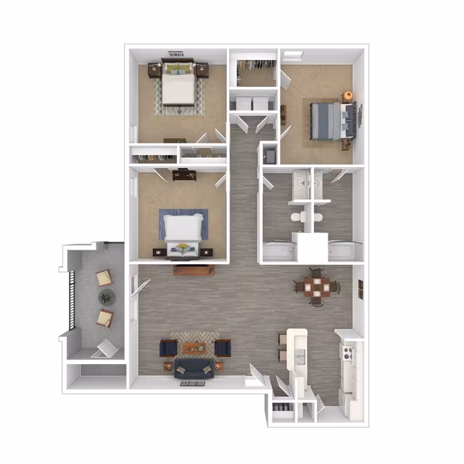 Unit 08104 floor plan