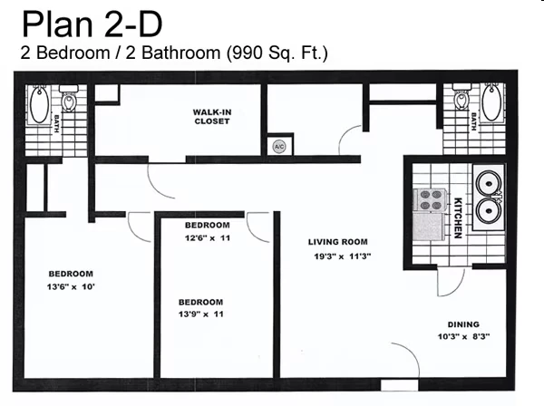 2D 531 floor plan