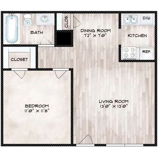 B1L-UG 5816 floor plan