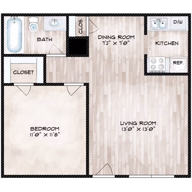 Unit 5315 floor plan