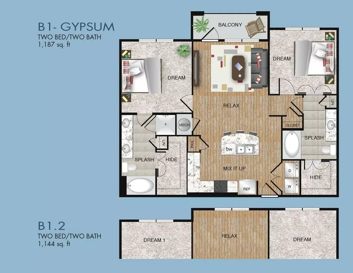 Unit 1066 1066 floor plan