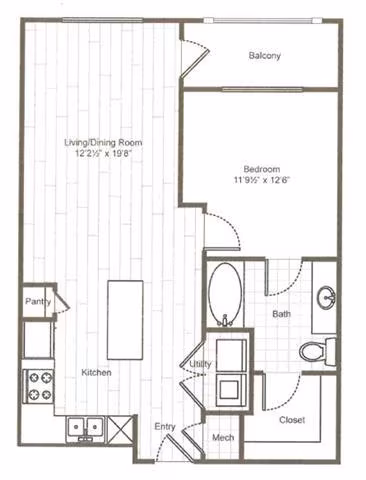 A4 1021 floor plan