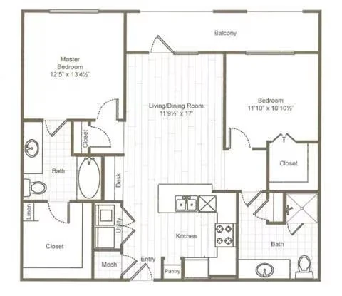 B1 4077 floor plan