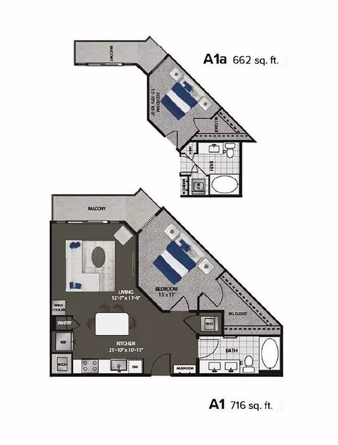 A6 Essential Housing 514 floor plan