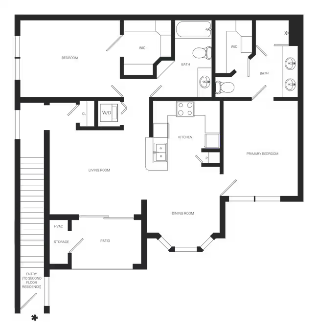Coral 02108B floor plan