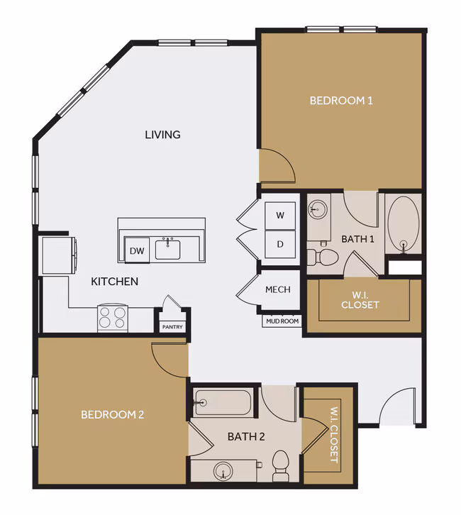 Unit 423 423 floor plan