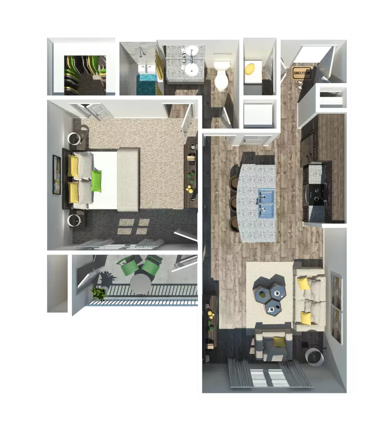Unit 4313 4313 floor plan