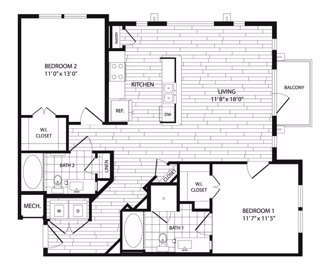 B1 2255 floor plan