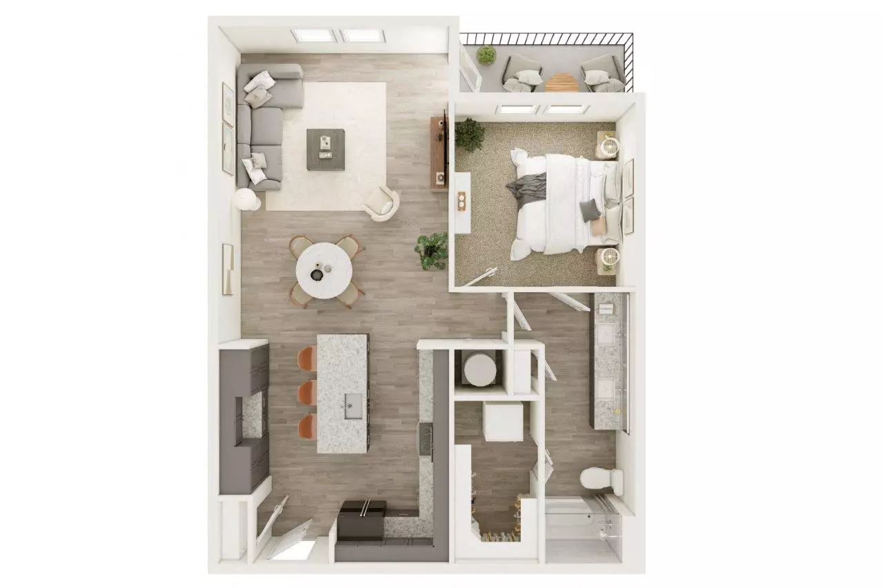 A4 2101 floor plan