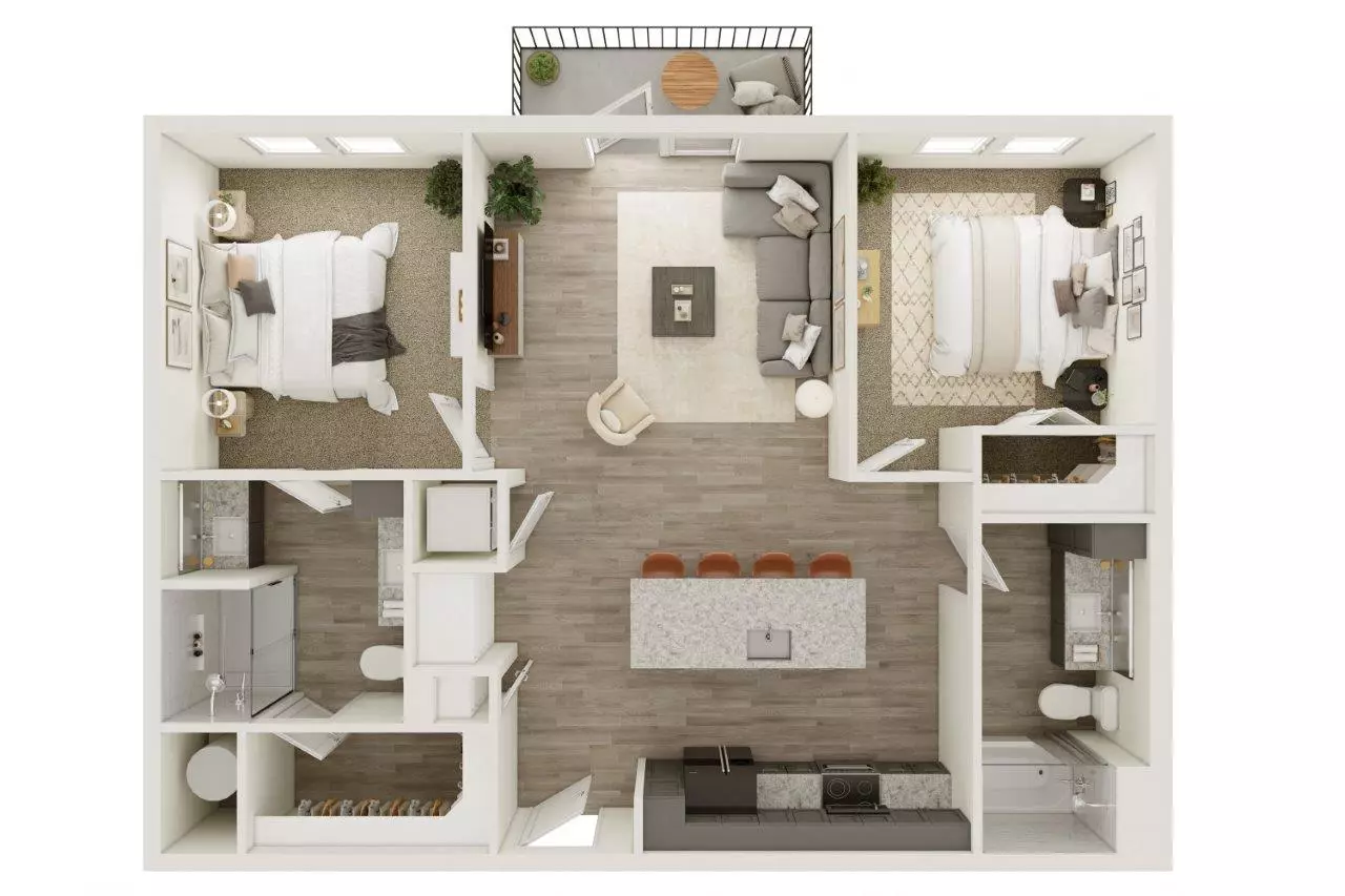 B3 3206 floor plan