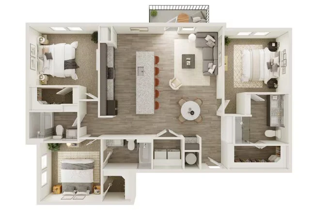 C1 1201 floor plan