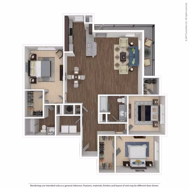 Unit 3312 floor plan