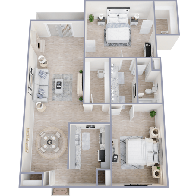 Unit 311 floor plan