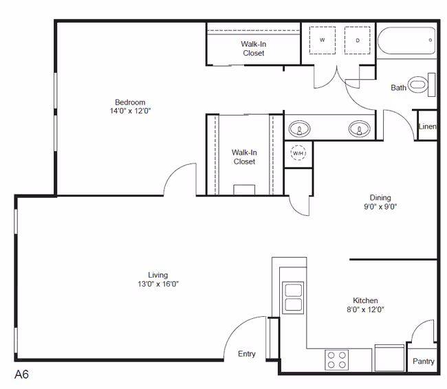 A5 1124 floor plan