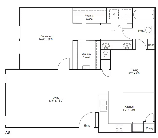A5 1124 floor plan