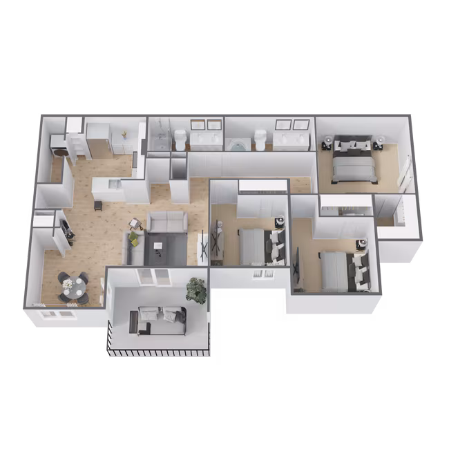 C1 0617 floor plan