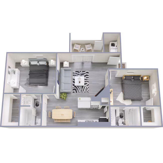2x2 2717 floor plan