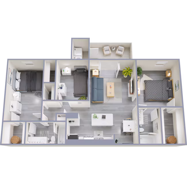 3x2 2304 floor plan