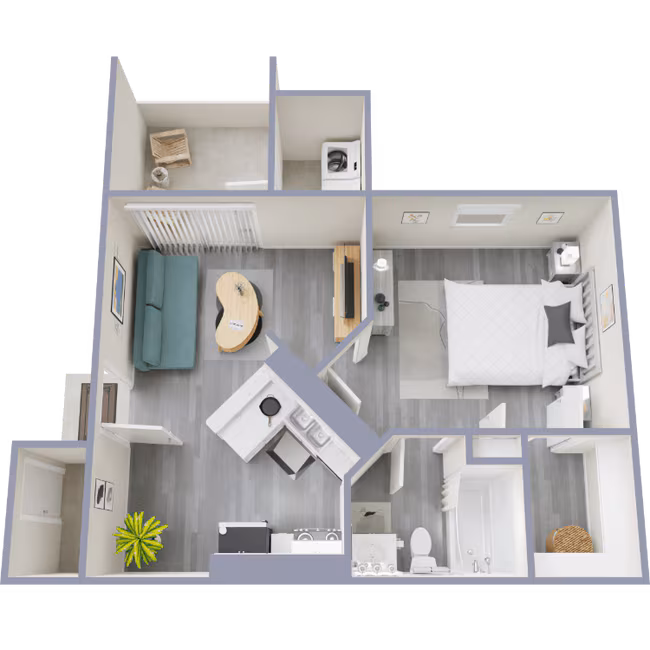 Unit 1801 floor plan