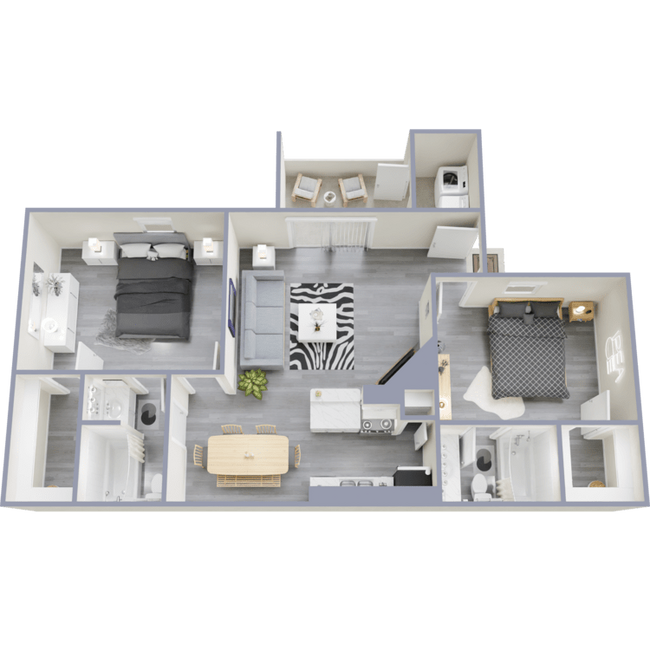 Unit 2412 floor plan