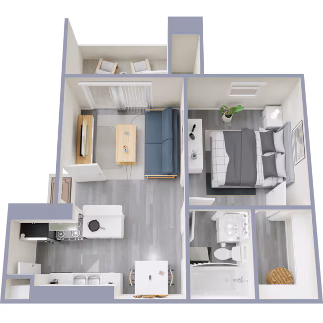 Oak 1007 floor plan