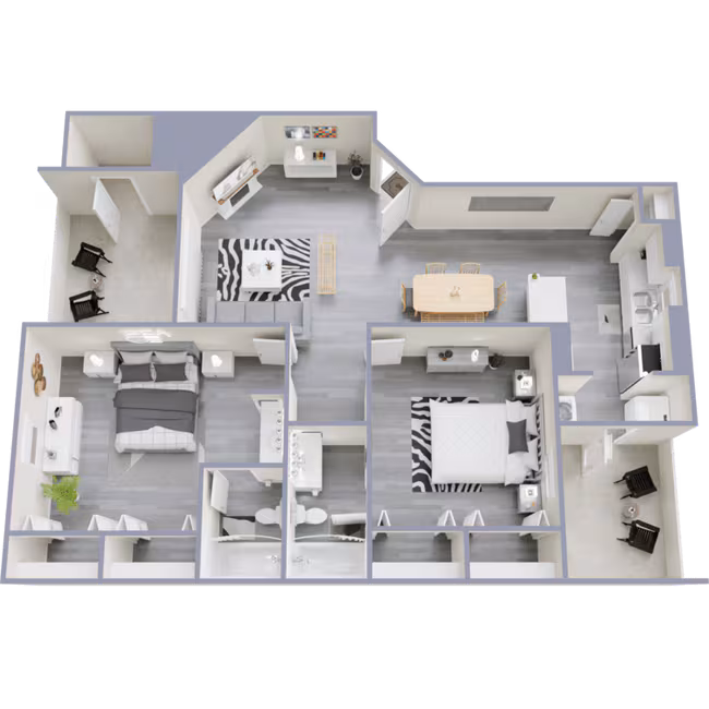 Unit 409 floor plan