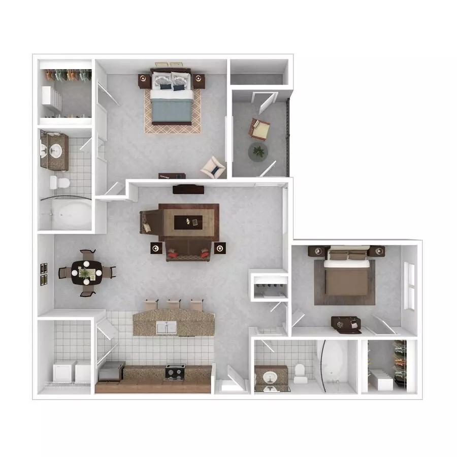 Unit 223 836 floor plan