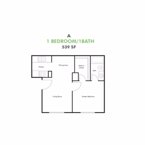Unit 165R floor plan