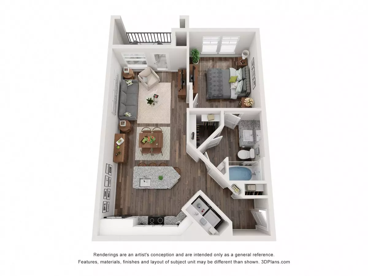 Unit 02105 08207 floor plan