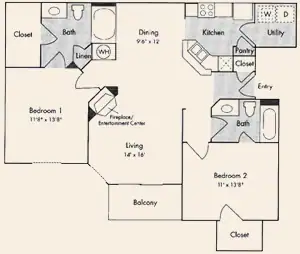 Buckingham 02309 floor plan