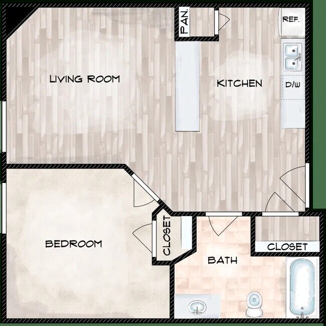 Unit 302 floor plan