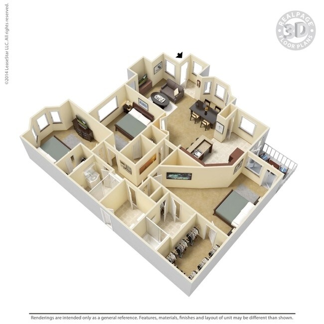Unit 10101 floor plan