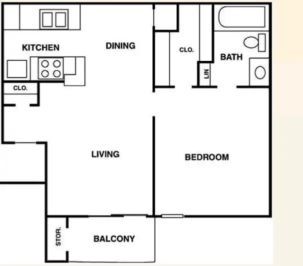 B 1071 floor plan
