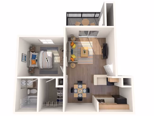 A1 1104 floor plan