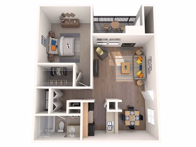 Unit 1506 floor plan