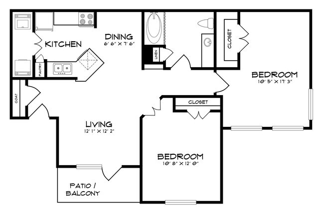 B1 4-433 floor plan