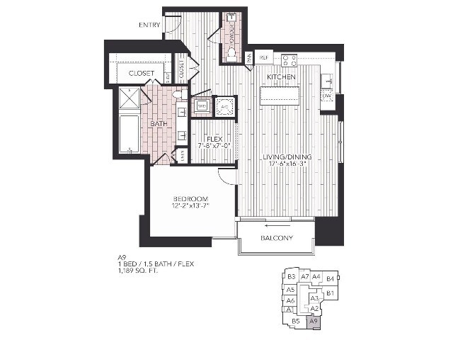 A9 Aris Market Square-2102 floor plan