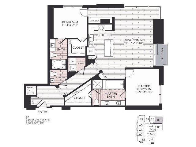 B4 Aris Market Square-1610 floor plan