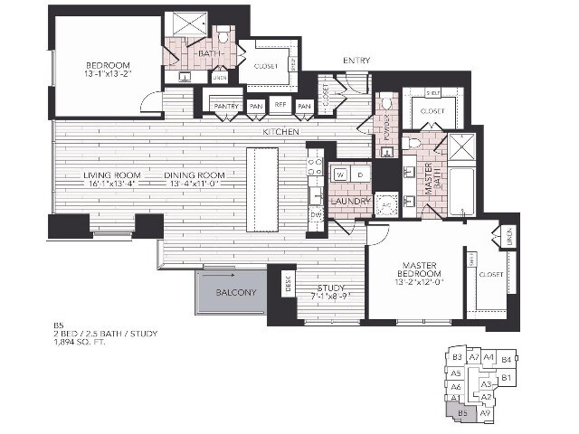 B5 Aris Market Square-1903 floor plan