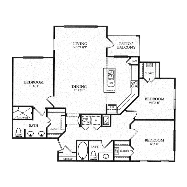 C1 7-208 floor plan