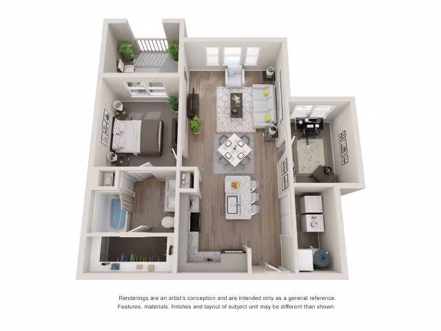 Unit 2304 floor plan
