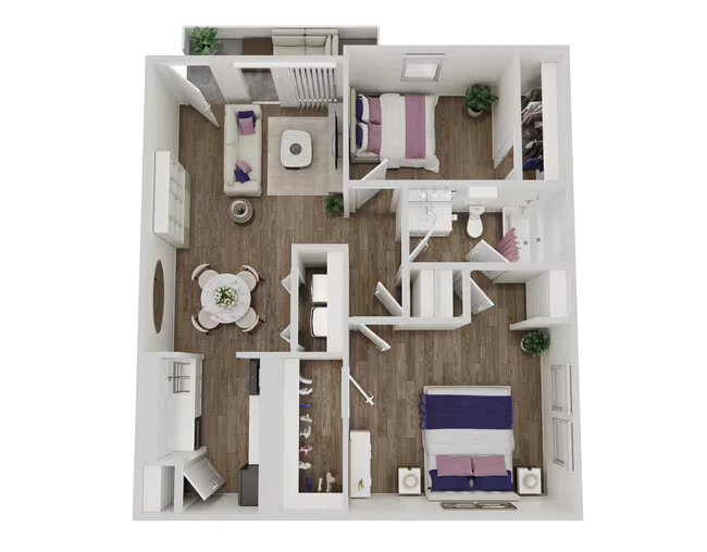 Unit 1610 1610 floor plan