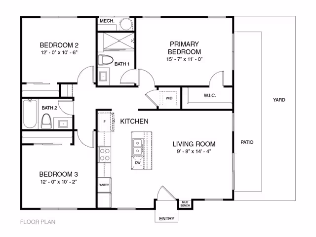 3B 704 floor plan