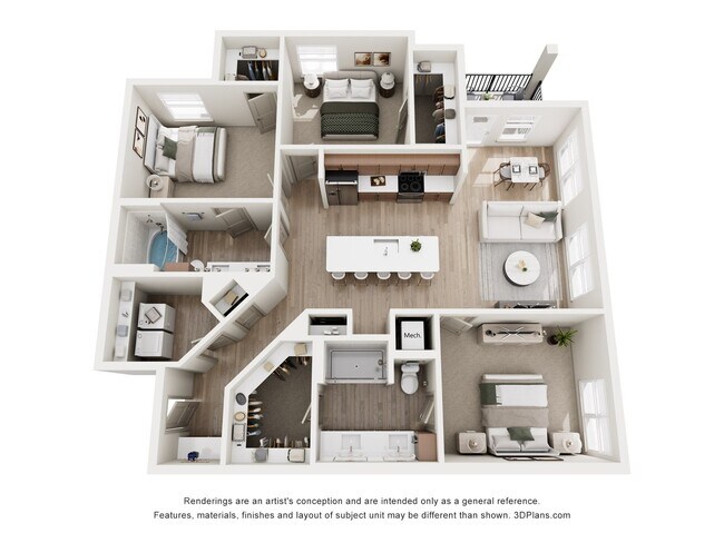 C1 5207 floor plan