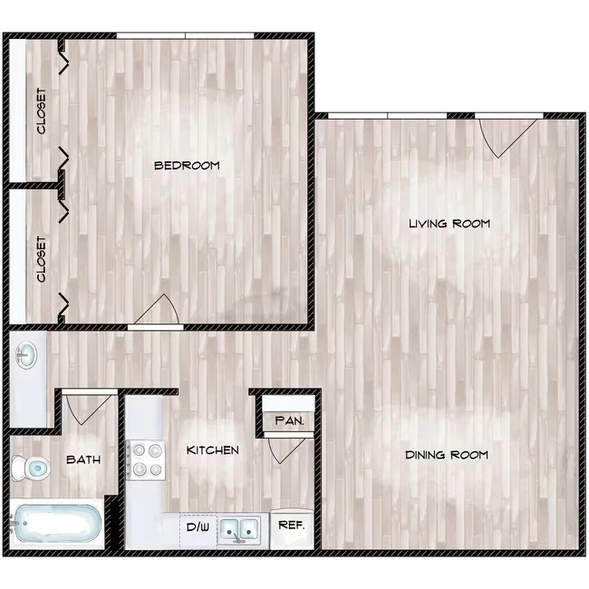 Unit 258 258 floor plan