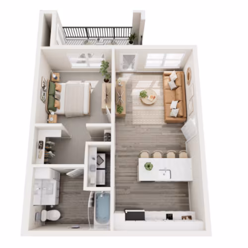 Unit 3304 floor plan
