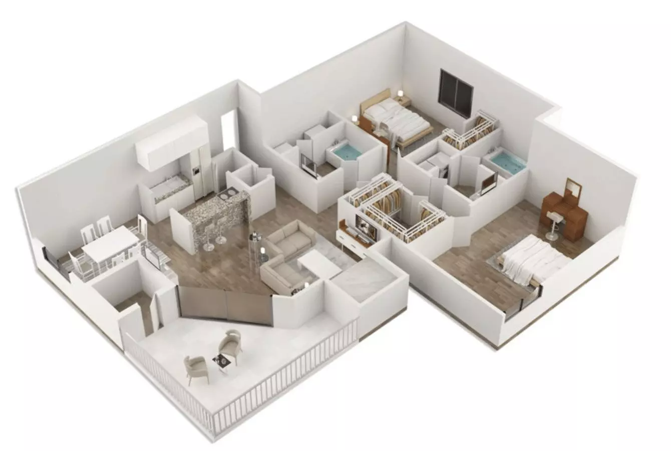 Unit 0211 1401 floor plan