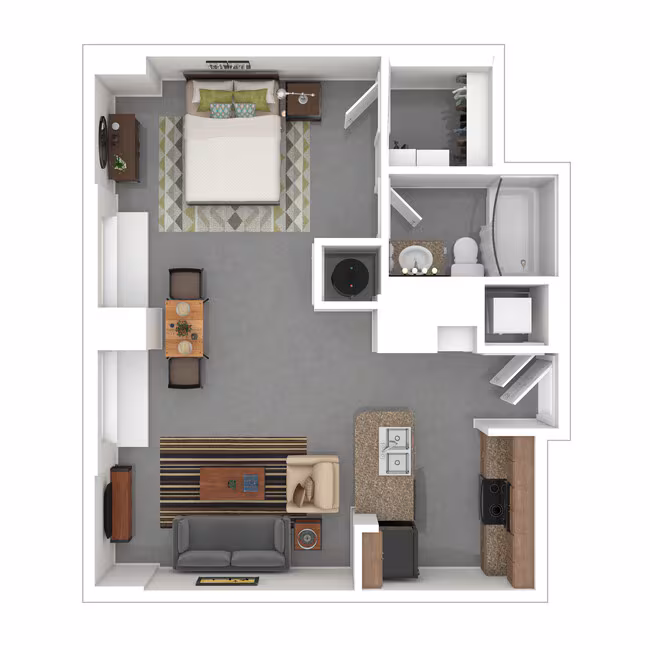 Unit 843 floor plan