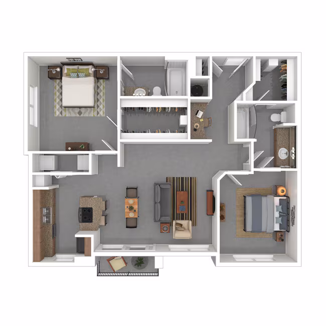 Unit 401 floor plan