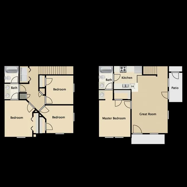 Unit 358 floor plan